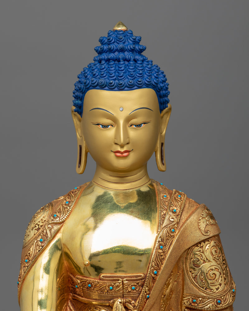 Lapis Lazuli Medicine Buddha Statue | Healing Deity