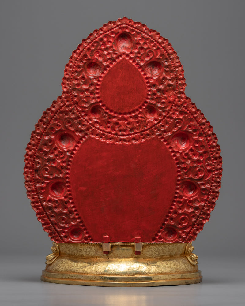 Vajrasattva Gold Statue | Tibetan Dorje Sempa Fine Sculpture