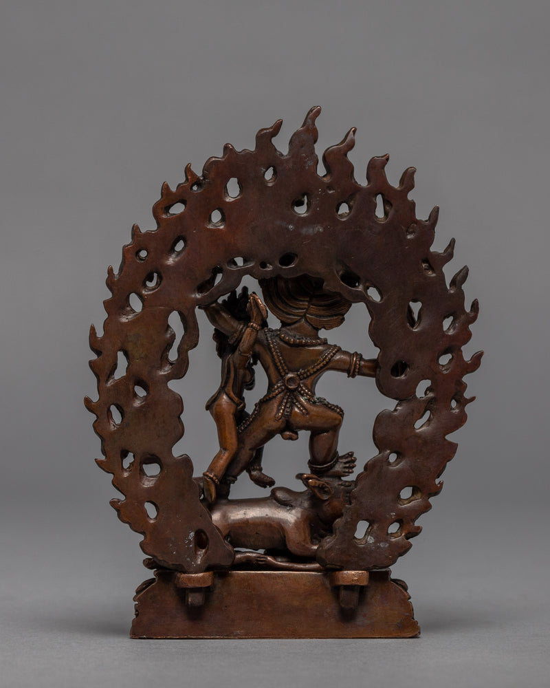 Yamantaka Benefits Sculpture | Buddhist Deity Figurine For Ritual