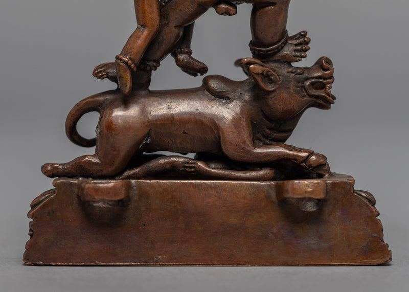 Yamantaka Benefits Sculpture | Buddhist Deity Figurine For Ritual