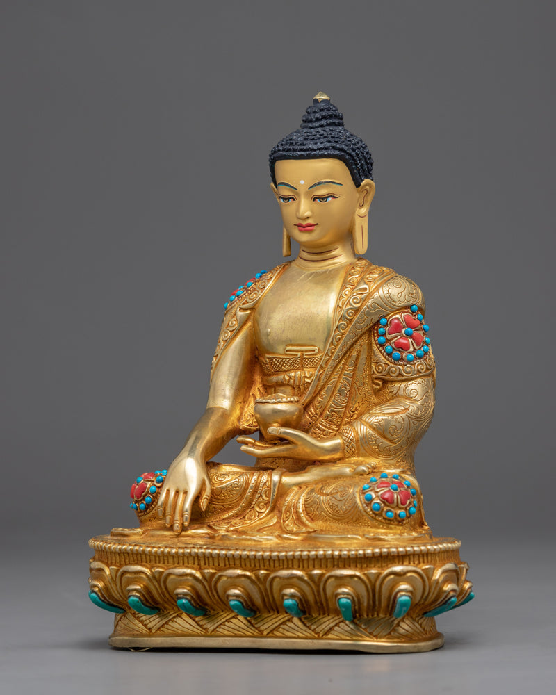 Gautam Buddha Small Statue | Traditional Himalayan Artwork