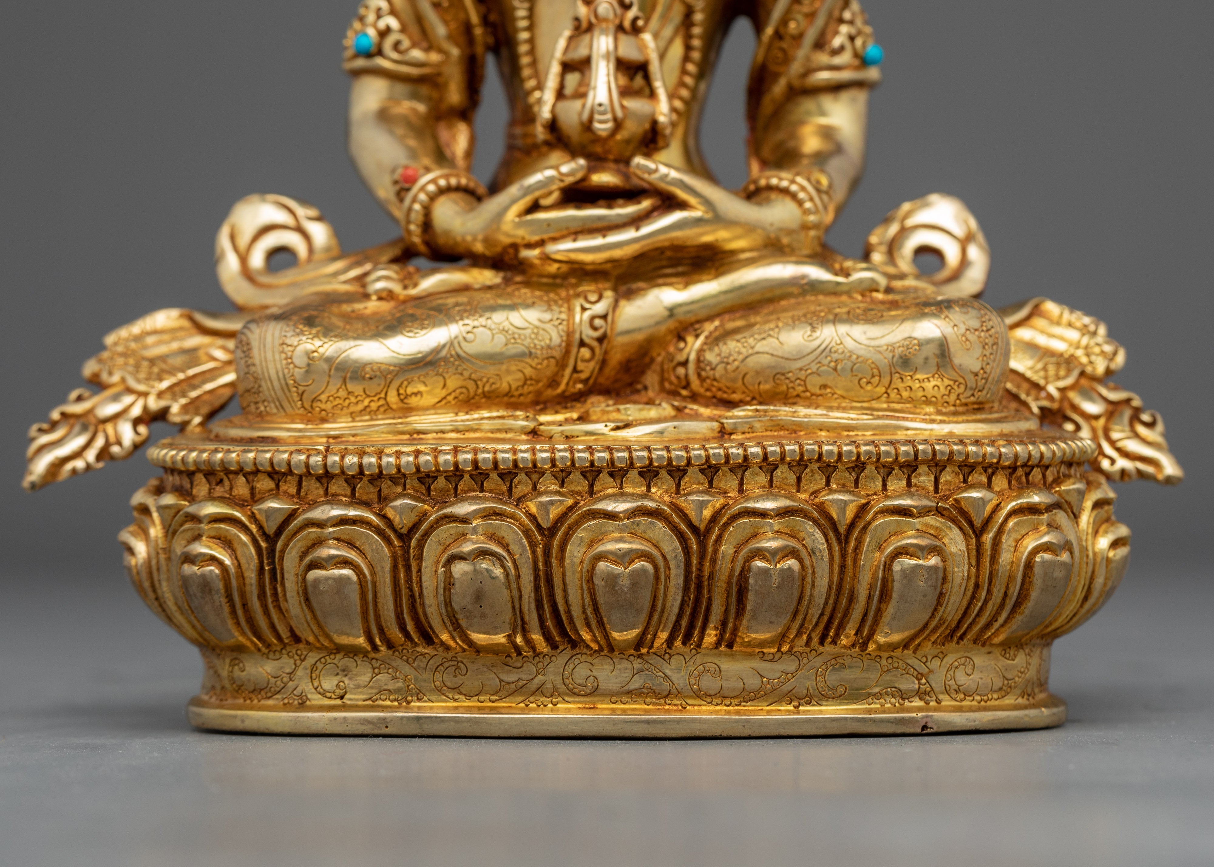 Amitayus Buddha of Long Life Statue | Traditional Himalayan Artwork