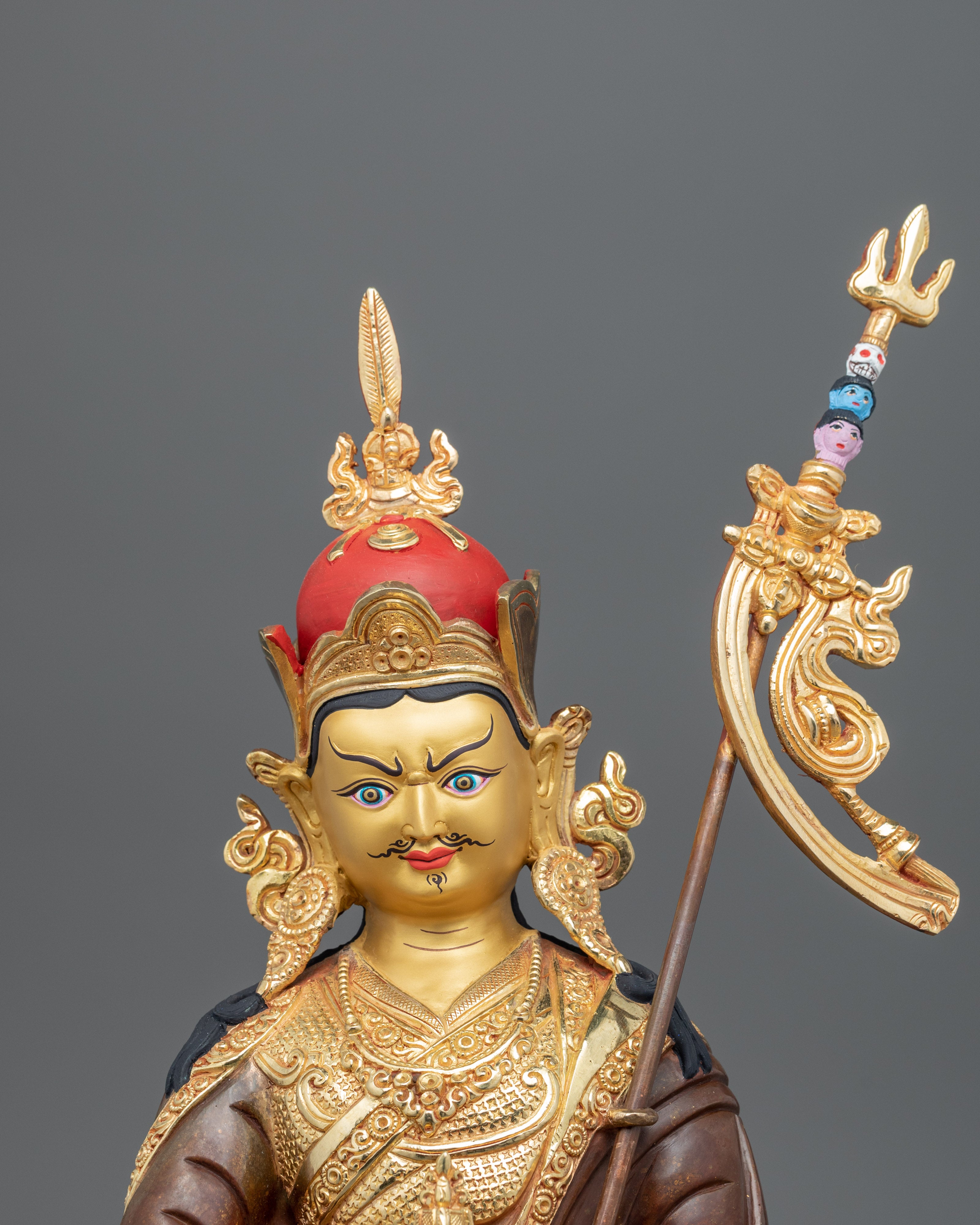 Guru Rinpoche Statue in Nepal | Handmade Traditional Artwork