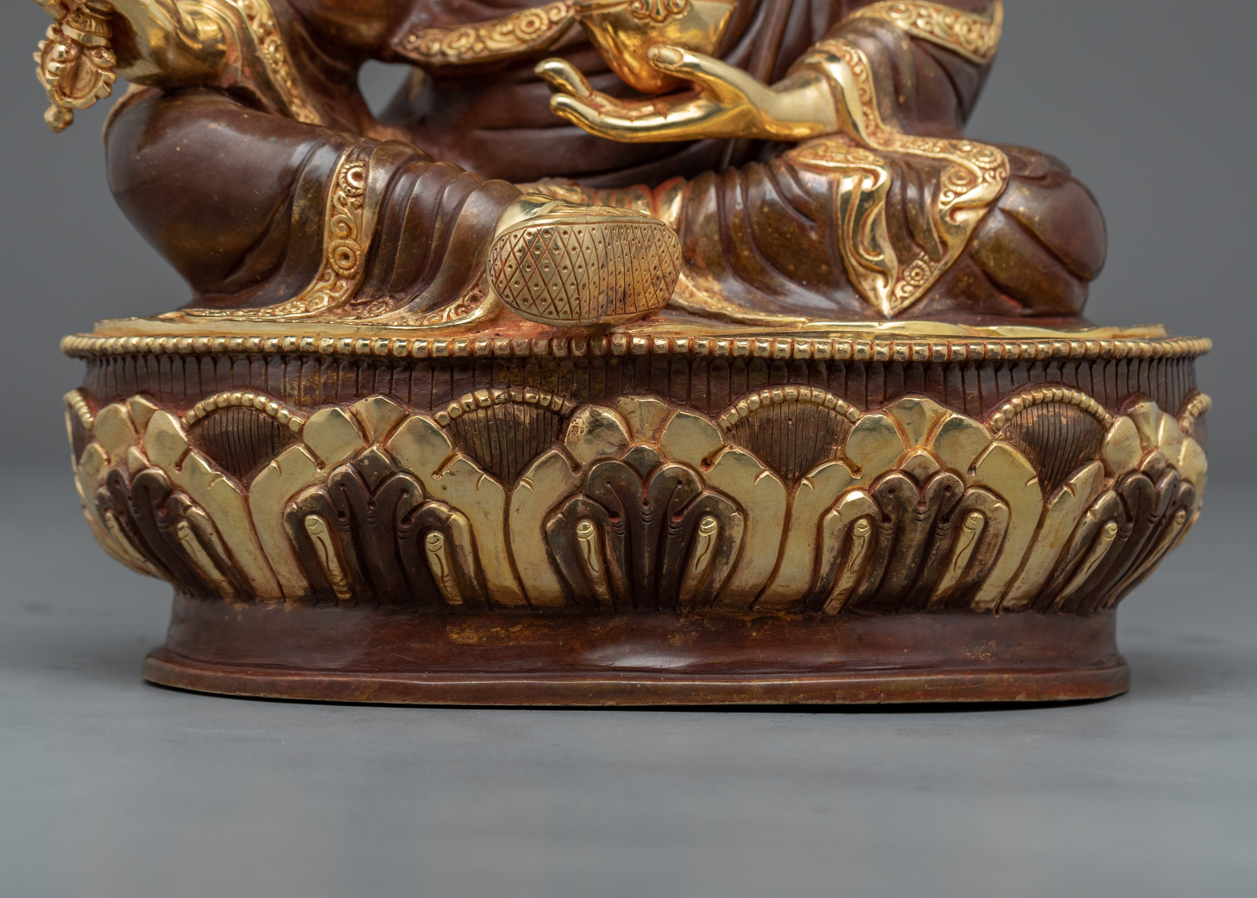 Guru Rinpoche Statue in Nepal | Handmade Traditional Artwork