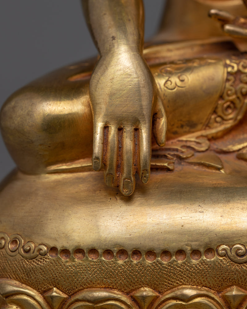 Buddha Shakyamuni Seated in Meditation | Handmade Sculpture