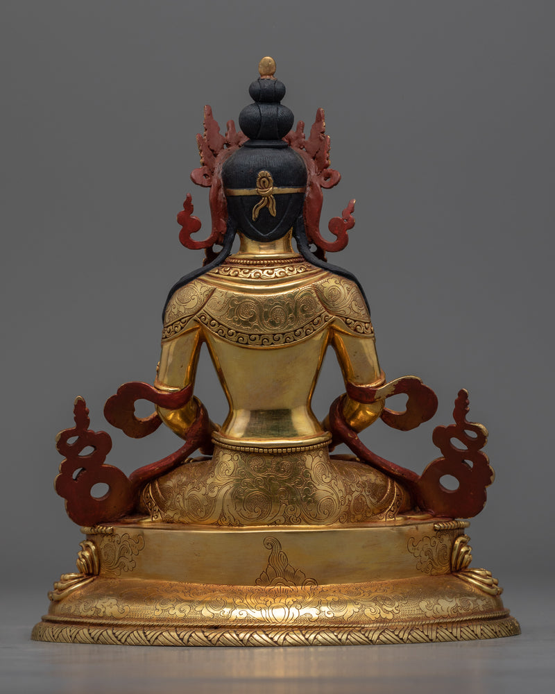 Amitayus Mantra Benefits Idol | Buddha of Longevity Statue