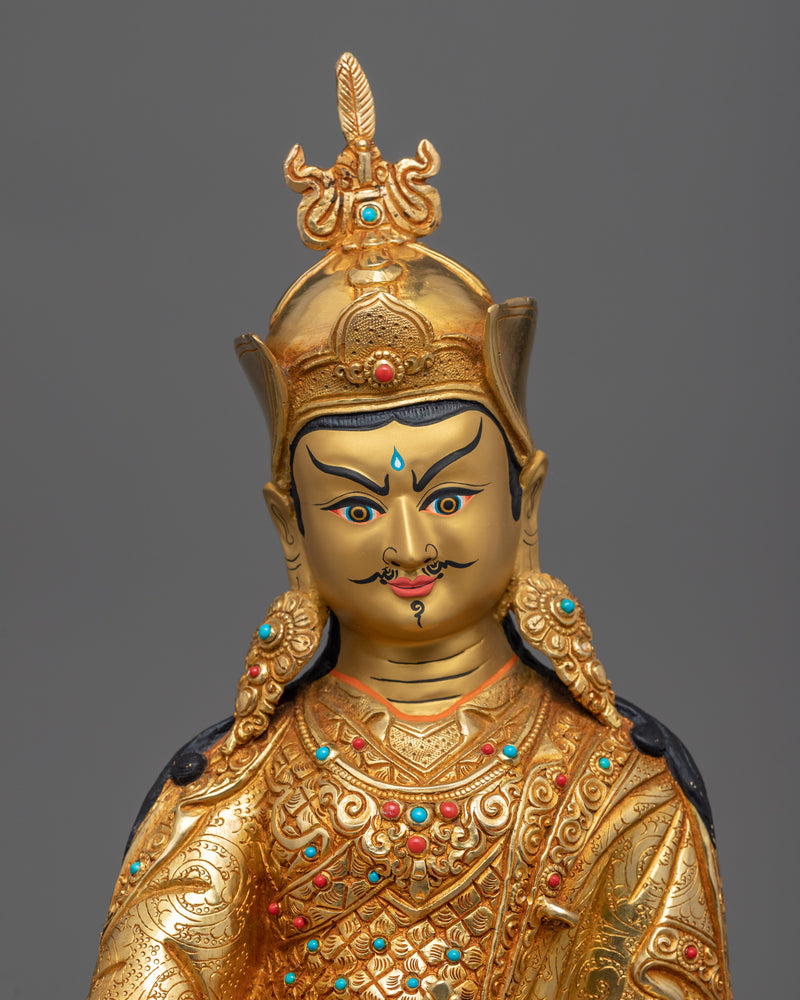 Buddhist Guru Padmasambhava Statue | Handcrafted Buddhist Statue for Meditation