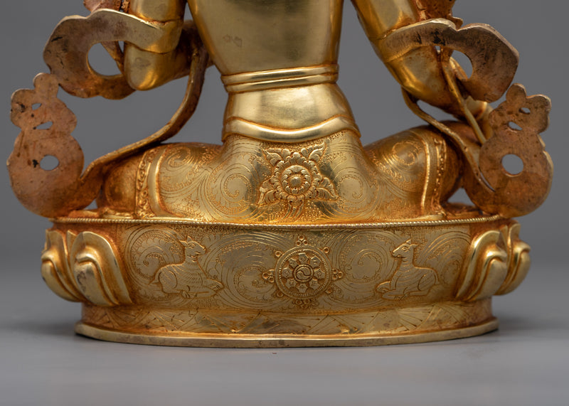 Traditional Green Tara Statue Online | Himalayan Buddhist Art