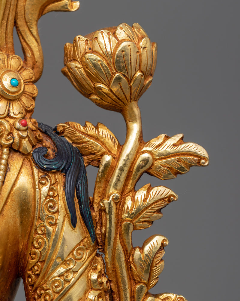 Traditional Green Tara Statue Online | Himalayan Buddhist Art