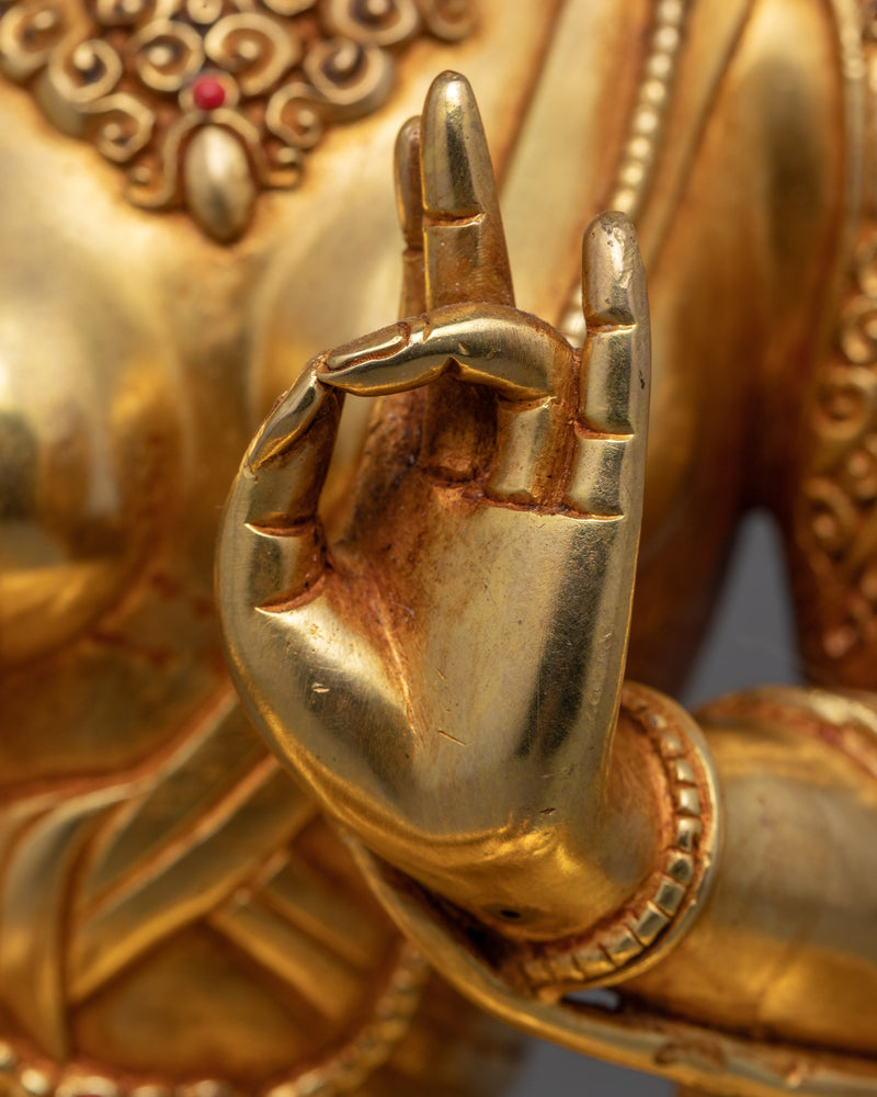 Traditional Green Tara Statue Online | Himalayan Buddhist Art