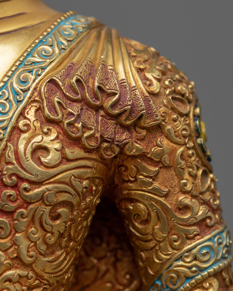 Shakyamuni Buddha Patan Nepal Statue | Traditional Nepali Buddhist Sculpture