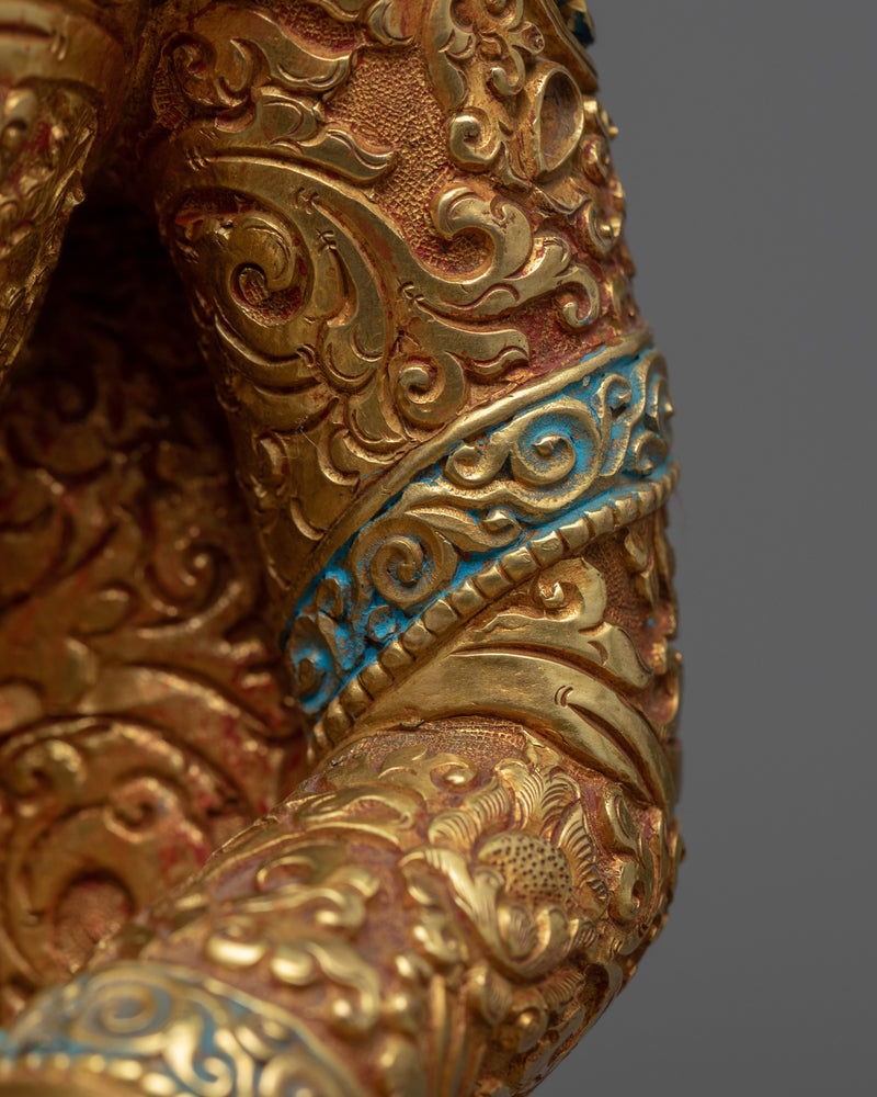 Shakyamuni Buddha Patan Nepal Statue | Traditional Nepali Buddhist Sculpture