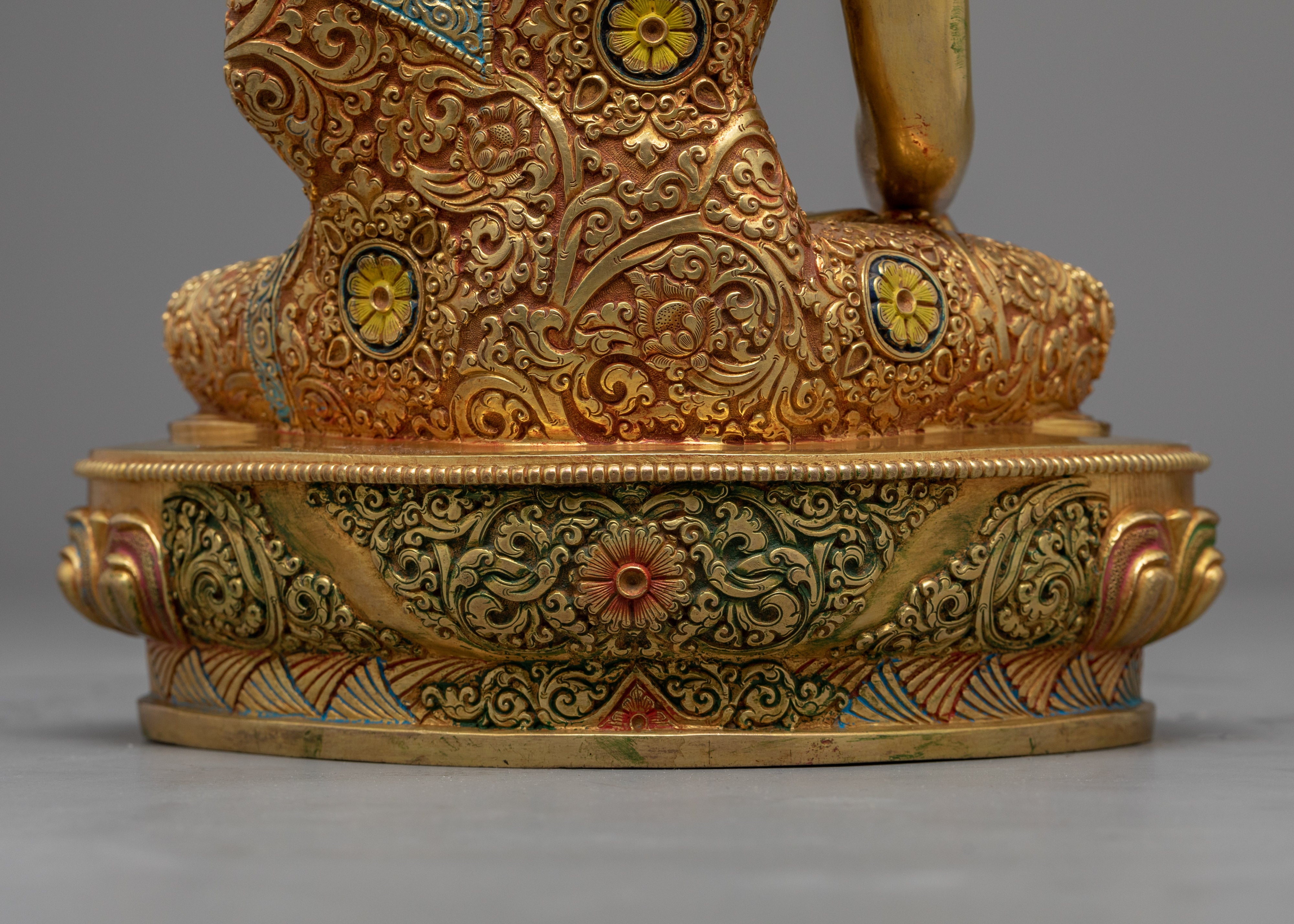 Shakyamuni Buddha Patan Nepal Statue | Traditional Nepali Buddhist Sculpture