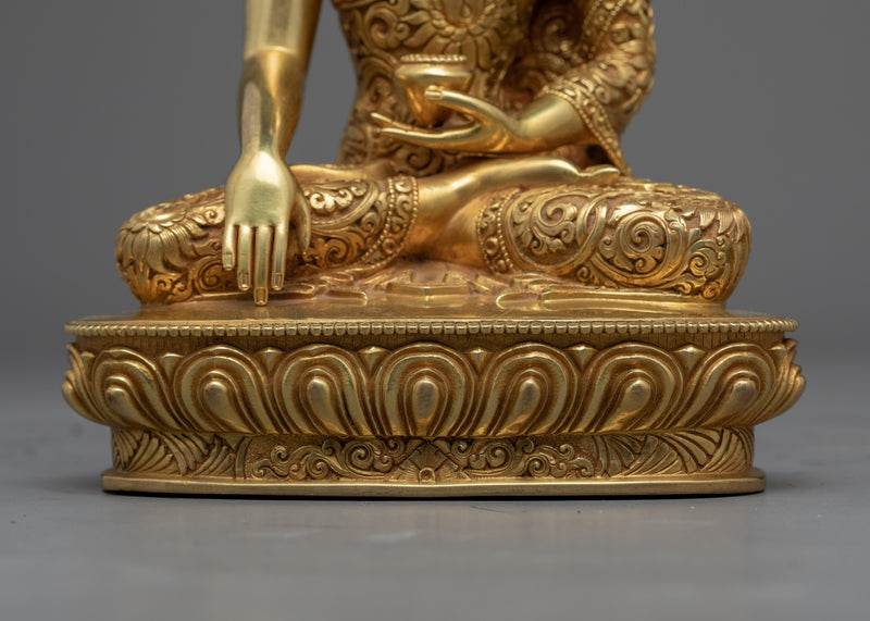 Hand Made High Quality Shakyamuni Buddha Statue | Traditional Buddhist Art