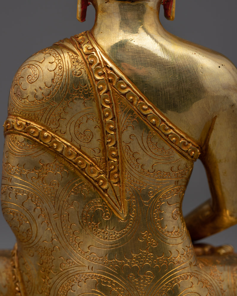 Amitabha the Buddha of Infinite Light Sculpture | Traditional Buddhist Art
