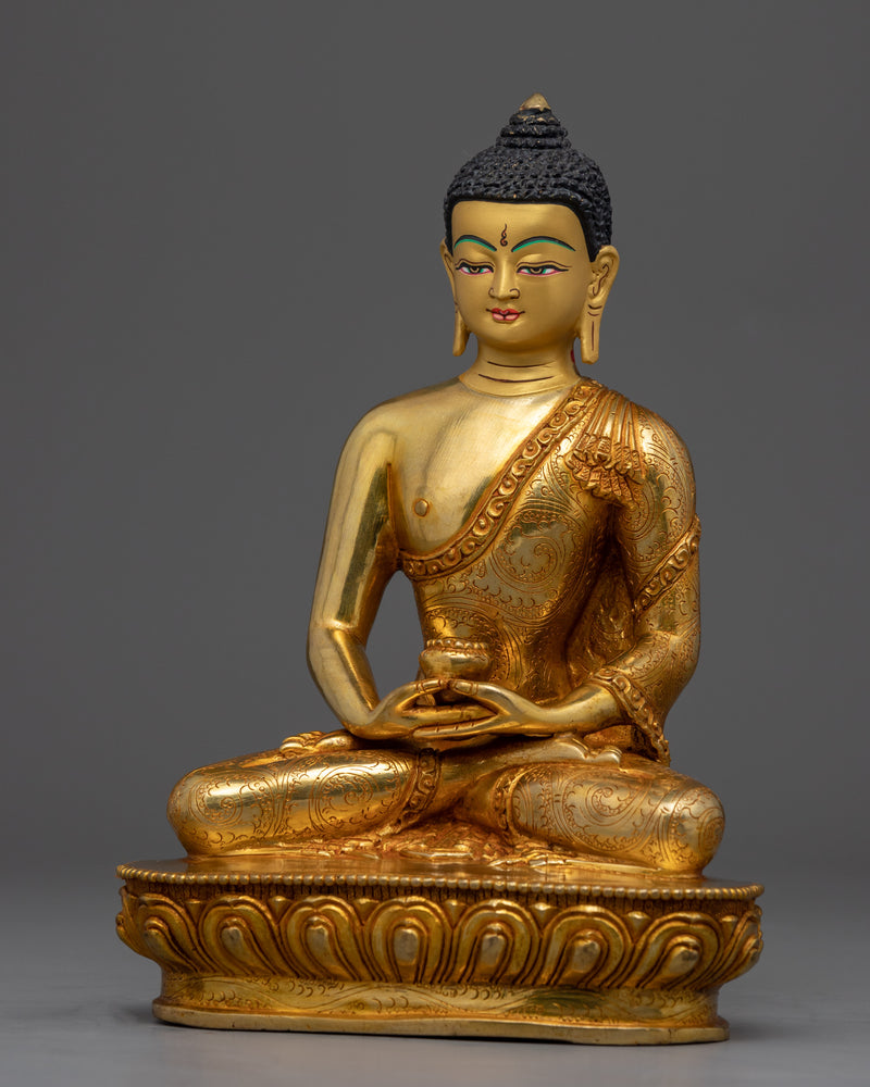 Amitabha the Buddha of Infinite Light Sculpture | Traditional Buddhist Art