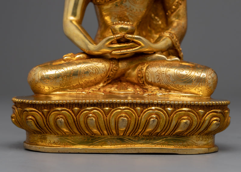 Amitabha the Buddha of Infinite Light Sculpture | Traditional Buddhist Art