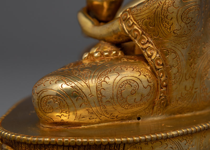 Amitabha the Buddha of Infinite Light Sculpture | Traditional Buddhist Art