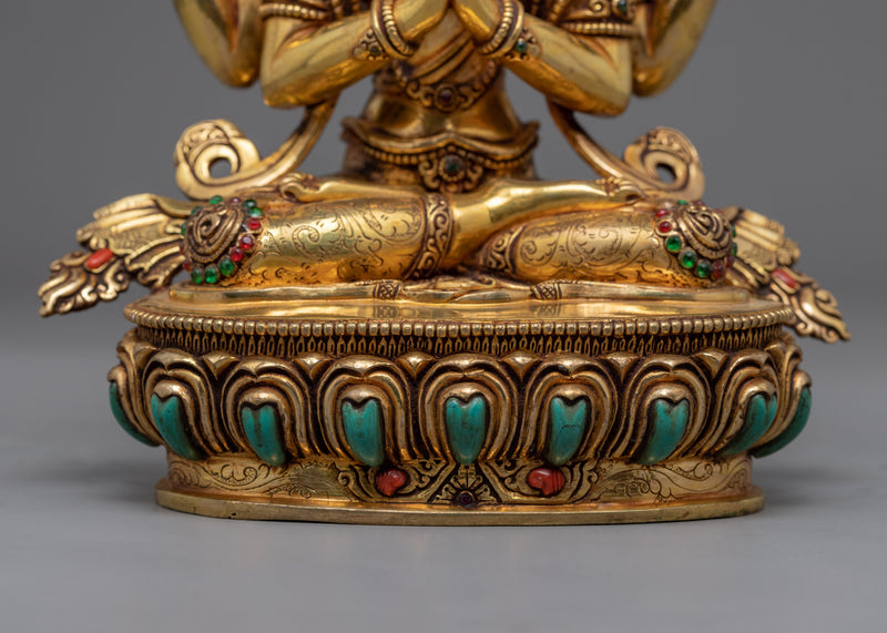 Chenrezig Avalokitesvara Bodhisattva Statue | Hand-Crafted Buddhist Statue
