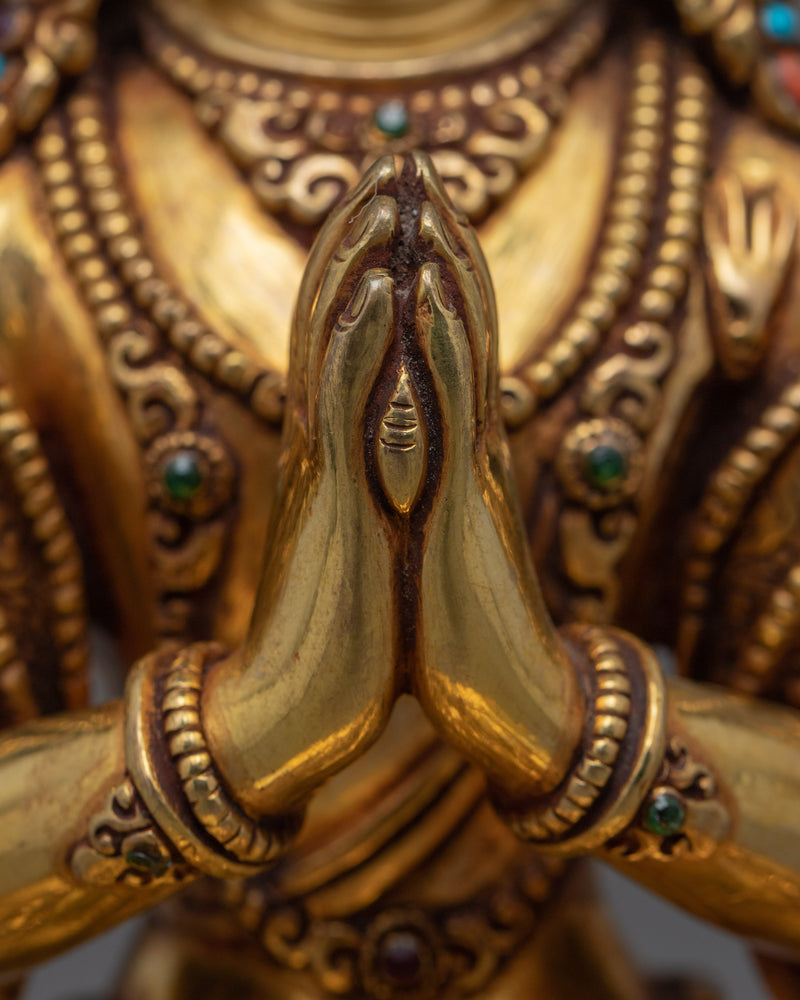 Chenrezig Avalokitesvara Bodhisattva Statue | Hand-Crafted Buddhist Statue