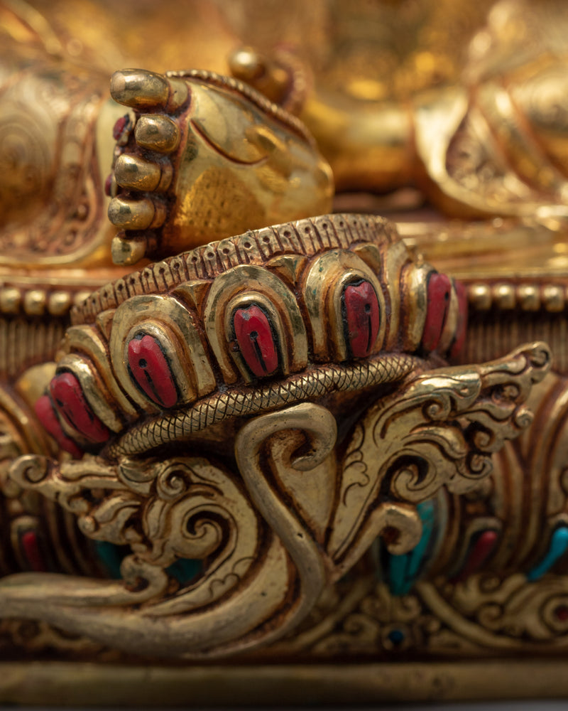 Green Tara Bodhisattva Statue | Traditional Himalayan Buddhist Statue