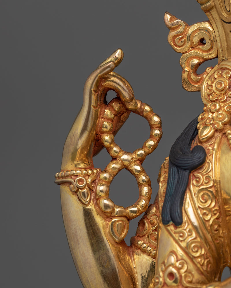 4 Arm Chenrezig Statue | Handmade Buddhist Deity of Compassion