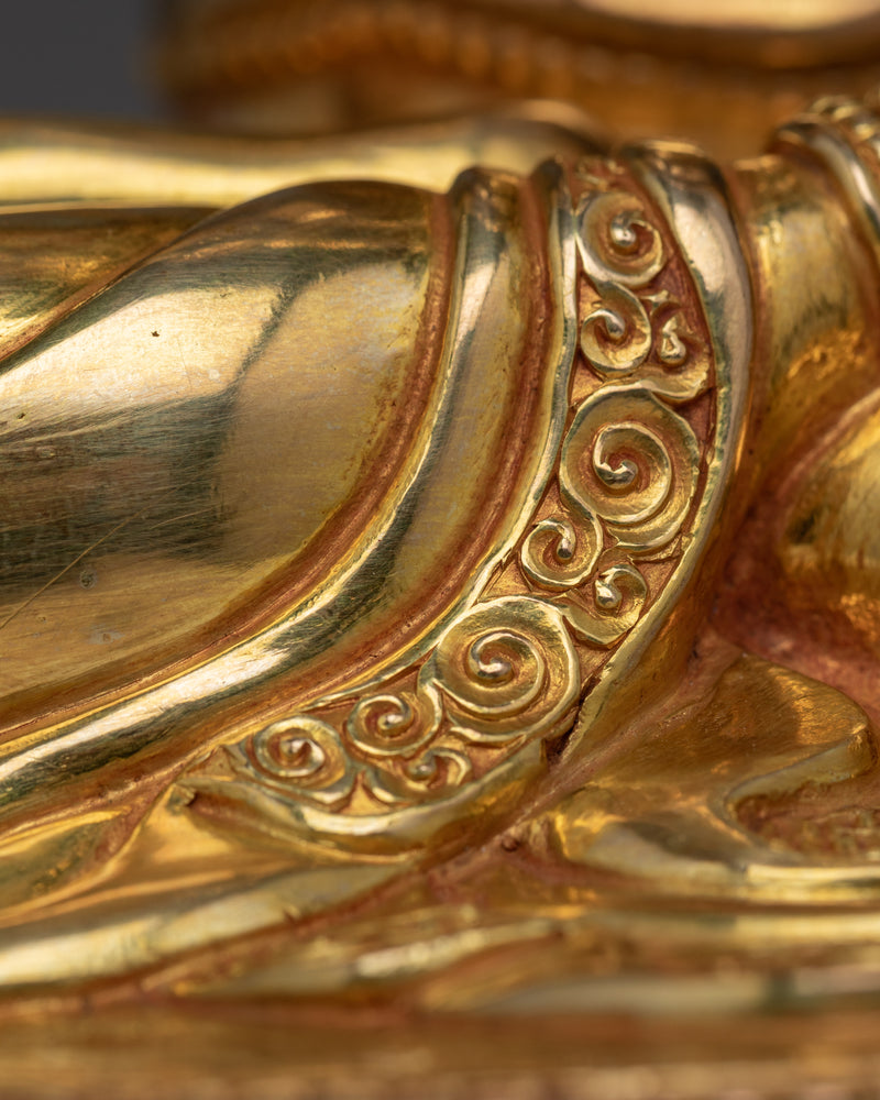 4 Arm Chenrezig Statue | Handmade Buddhist Deity of Compassion