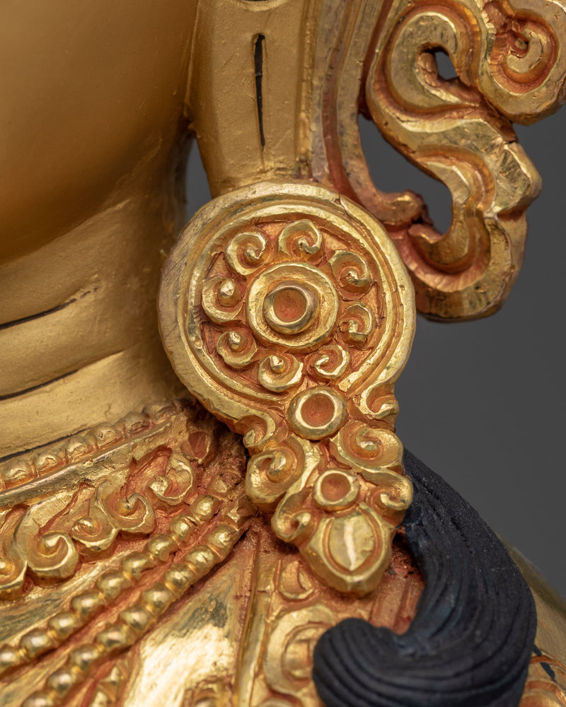 4 Arm Chenrezig Statue | Handmade Buddhist Deity of Compassion