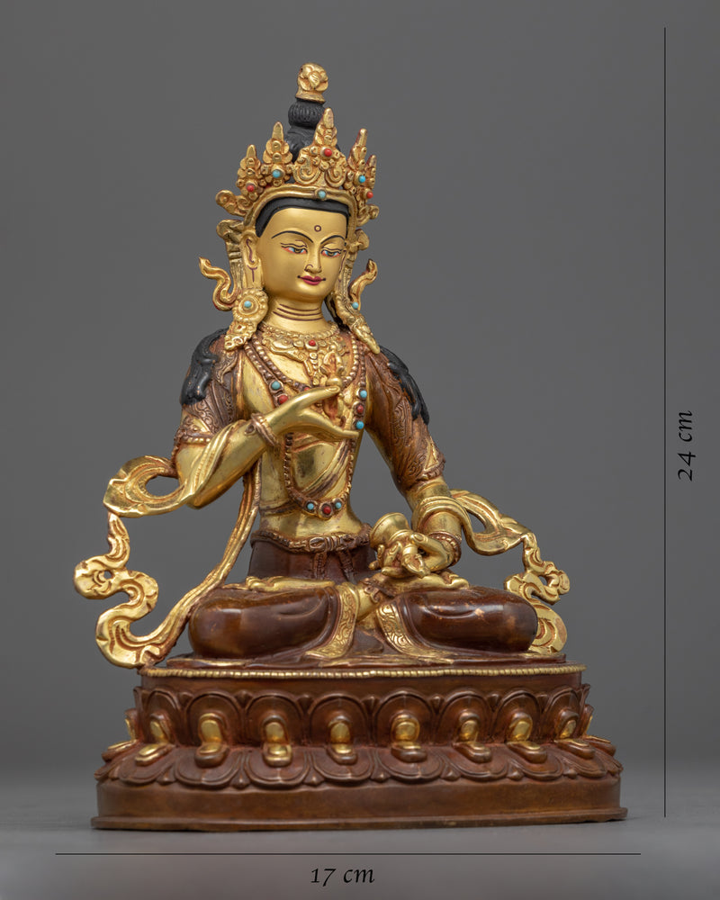 Vajrasattva Meditation Statue | Tibetan Dorje Sempa Art of Nepal