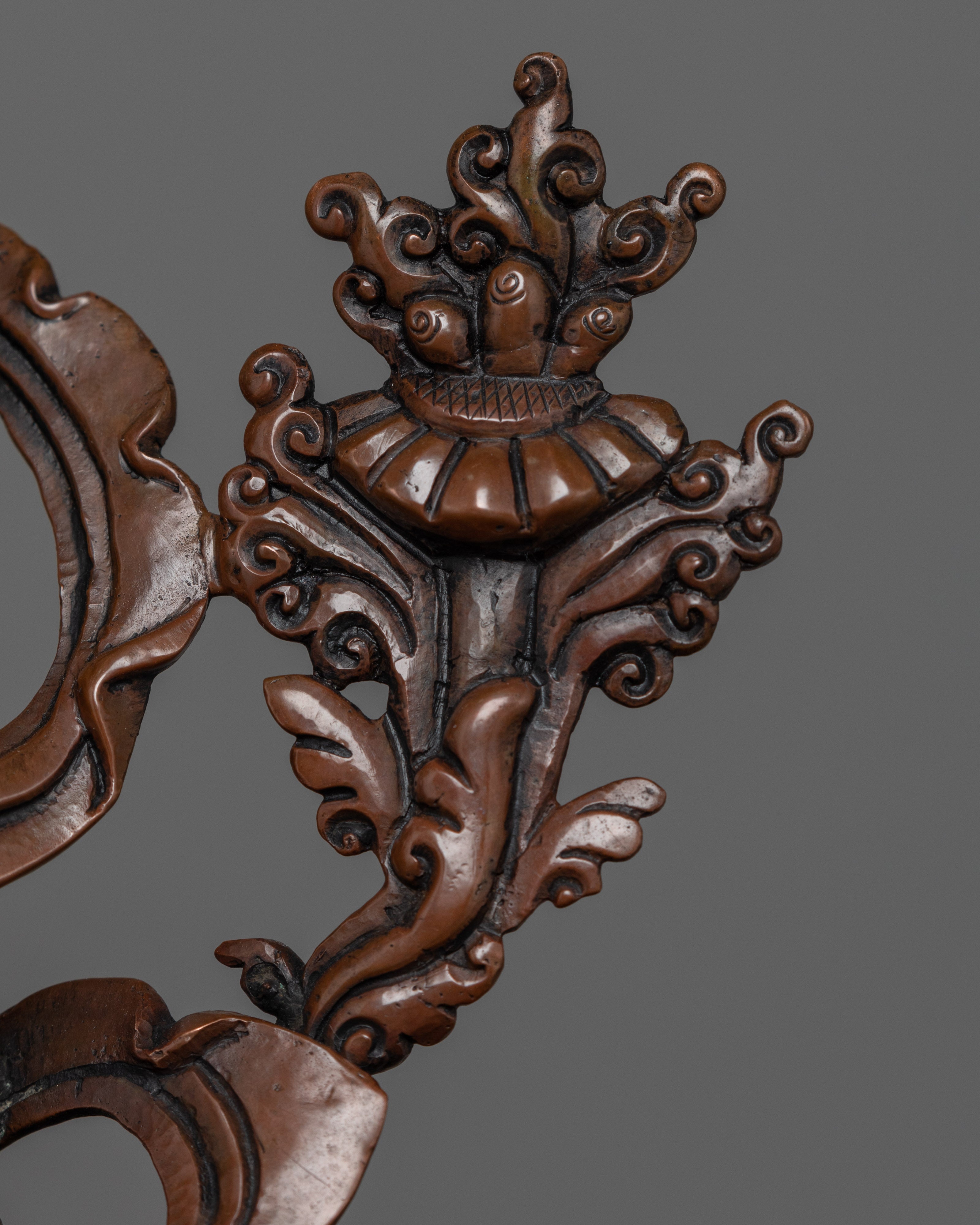 Oxidized Buddhist Art Chenrezig Statue | Handmade Fine Artwork of Nepal