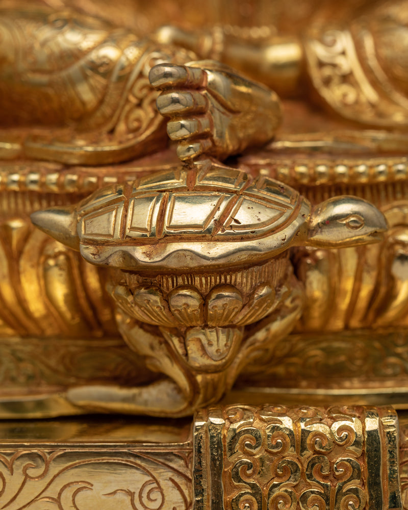 Goddess Laxmi Statue | Traditionally Handmade Goddess of Wealth, Prosperity, Wisdom