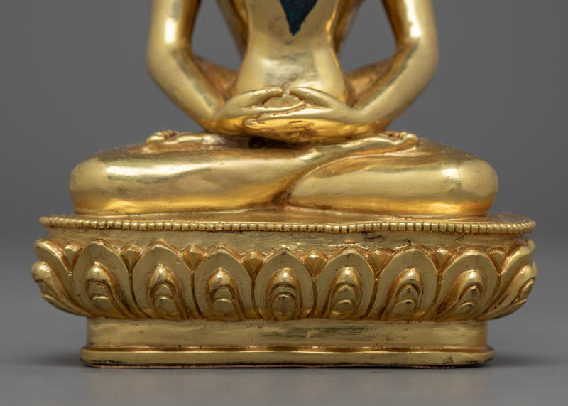 Small Samantabhadra Consort Statue | Handmade Sculpture