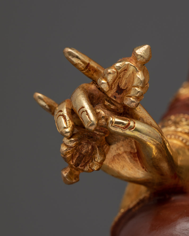 Guru Rinpoche Prayer in Tibetan | Handmade Sculpture of Nepal