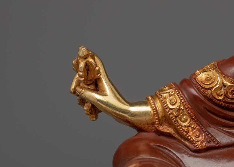 Guru Rinpoche Prayer in Tibetan | Handmade Sculpture of Nepal
