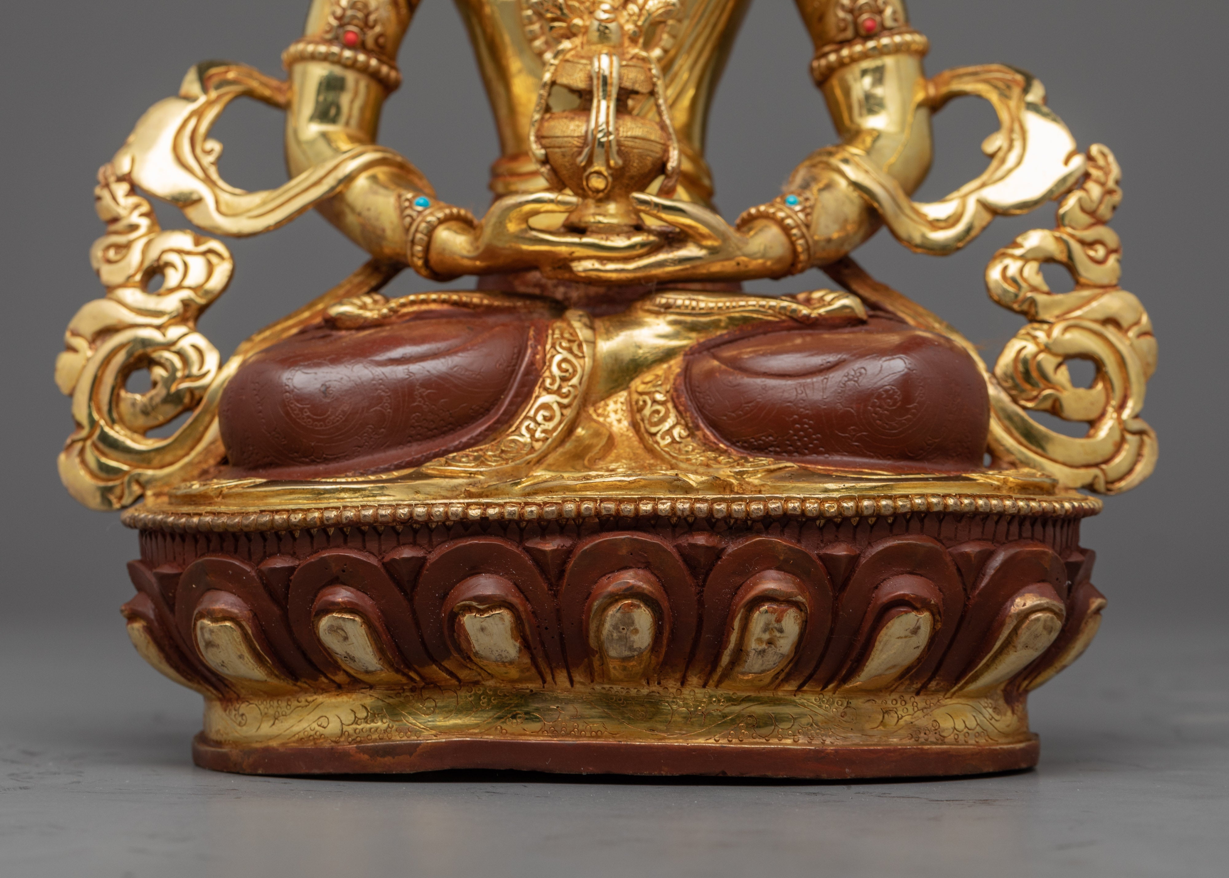 Amitayus Tibetan (Tse Pag Me) Statue | Hand-crafted Art of Nepal