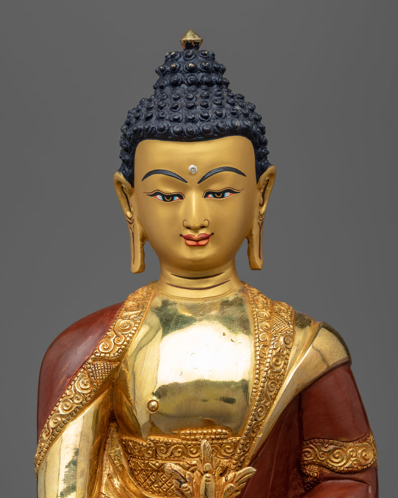 Medicine Buddha Healing Meditation Deity | Hand-Crafted Statue of Nepal