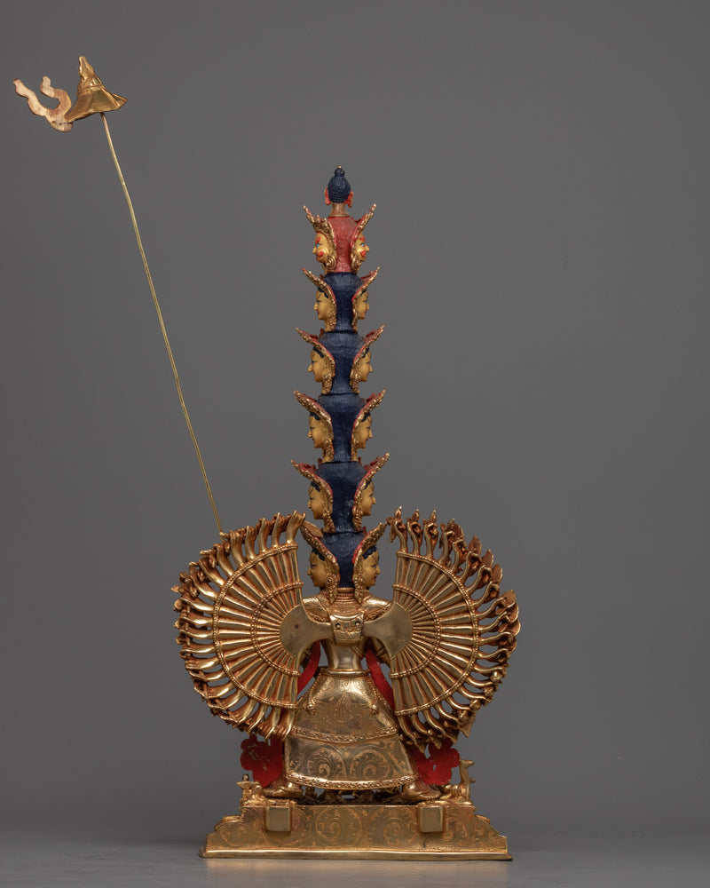 Ushnisha Sitatapatra Statue | 1000 Armed Dukar Handamde Sculpture