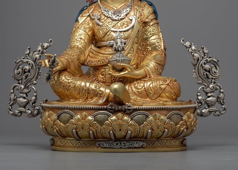 Padmasambhava Meditation Practice Statue | Guru Rinpoche Traditional Buddhist Statue