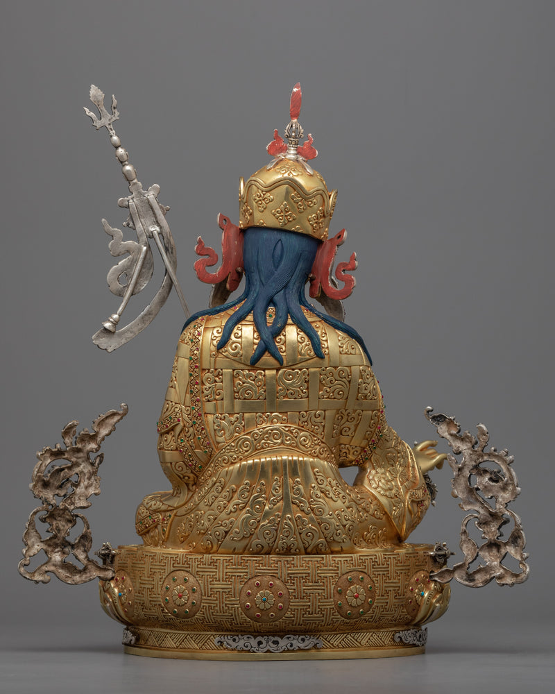 Padmasambhava Meditation Practice Statue | Guru Rinpoche Traditional Buddhist Statue