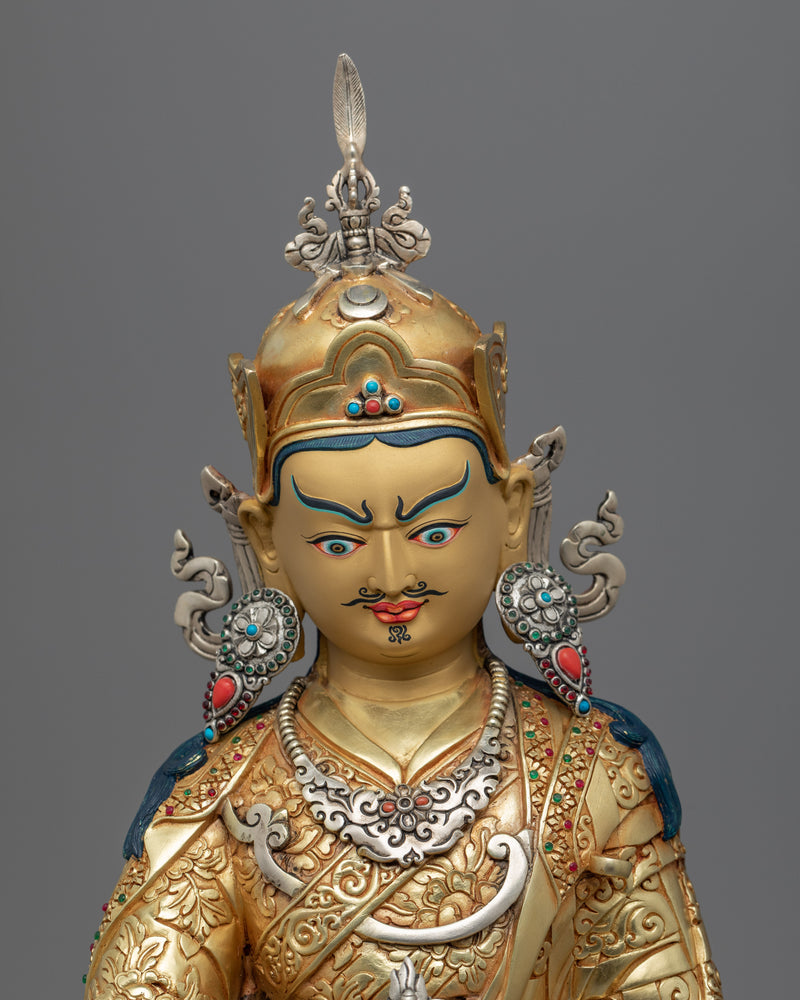 Padmasambhava Meditation Practice Statue | Guru Rinpoche Traditional Buddhist Statue