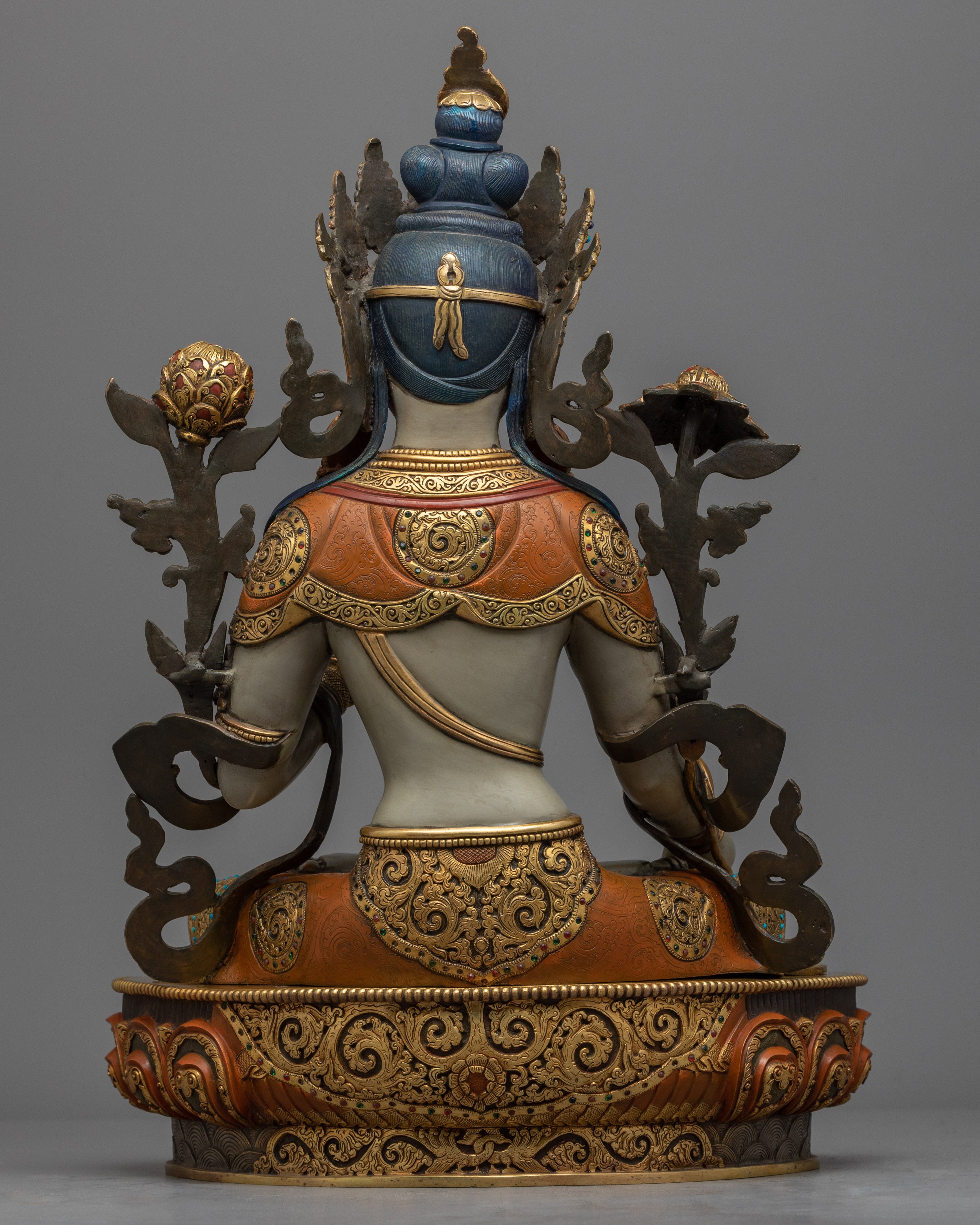 White Tara Chant Practice Statue |  Bodhisattva of Compassion Statue