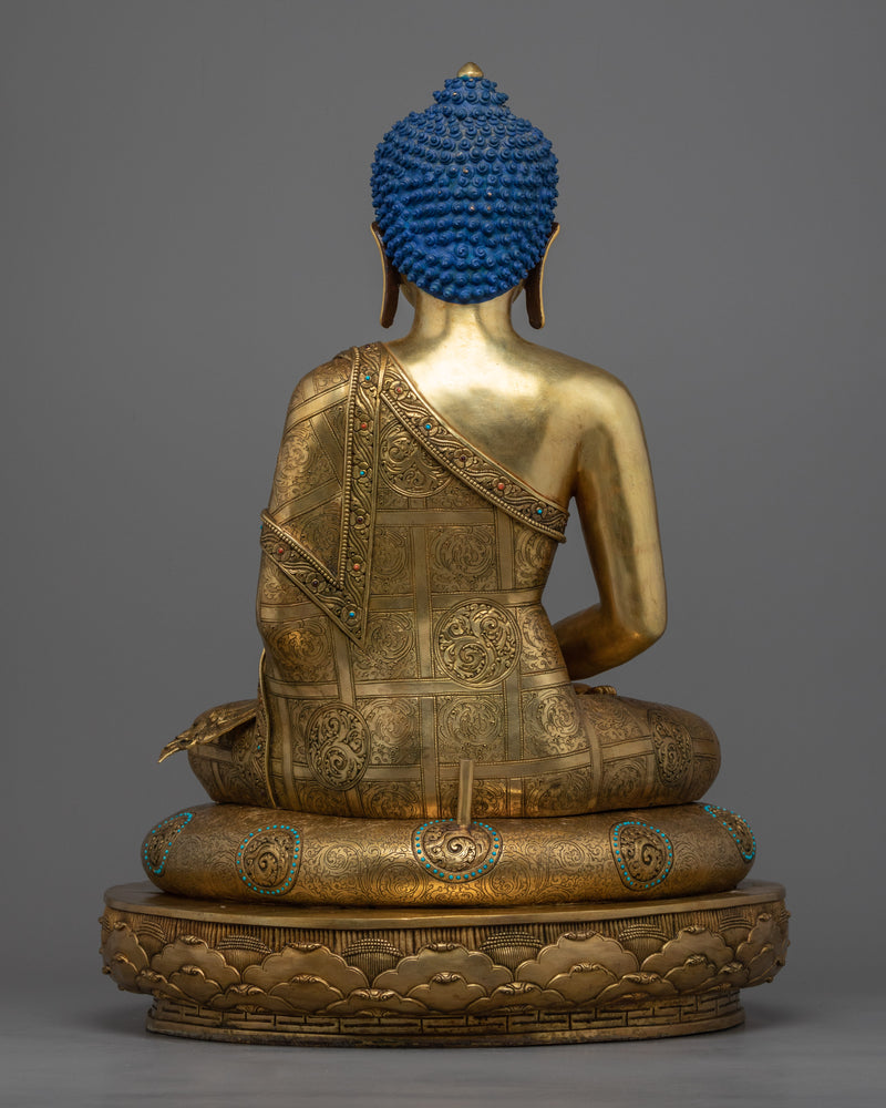 Amitabha Buddha Chant Practice Statue |  Hand-Carved Buddhist Statues
