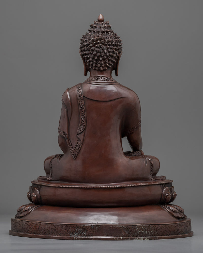 Shakyamuni Buddha Gautama Siddhartha Statue | Hand-Carved Buddha Statue in Meditative Form
