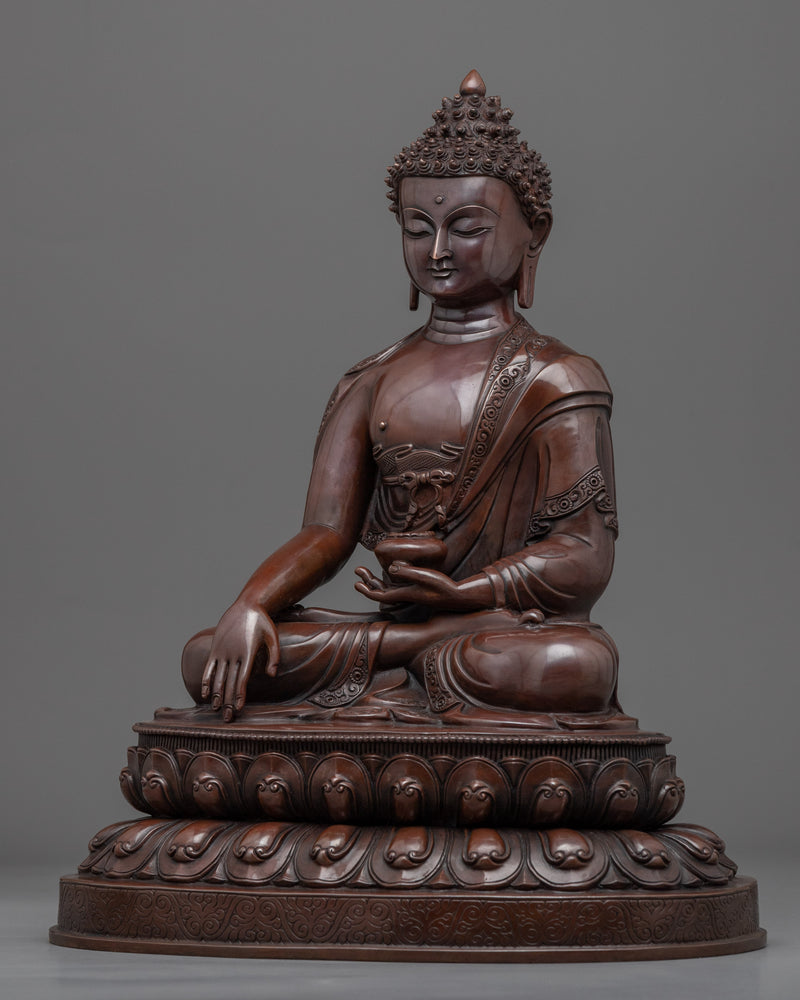 Shakyamuni Buddha Gautama Siddhartha Statue | Hand-Carved Buddha Statue in Meditative Form