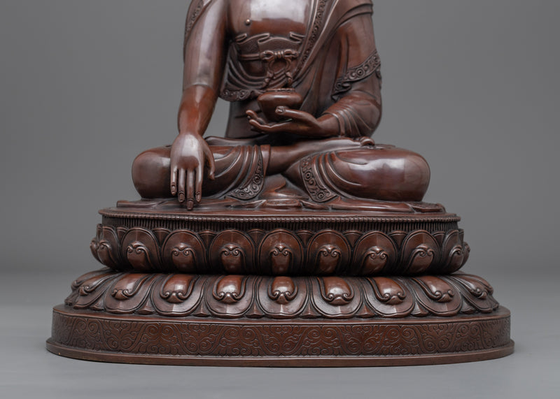 Shakyamuni Buddha Gautama Siddhartha Statue | Hand-Carved Buddha Statue in Meditative Form