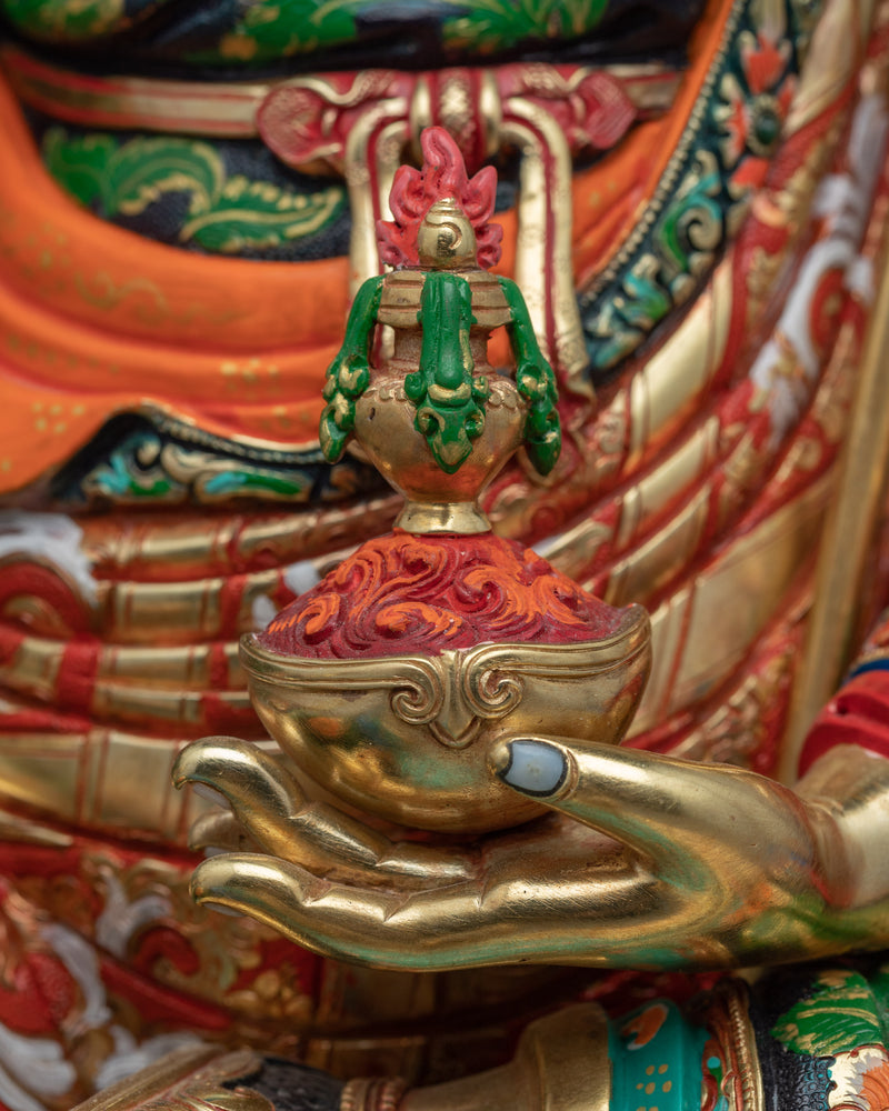 Guru Rinpoche, The Lotus Born Sculpture | Great Buddhist Master Statue