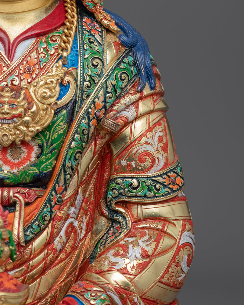 Guru Rinpoche, The Lotus Born Sculpture | Great Buddhist Master Statue