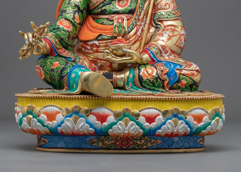 Guru Rinpoche, The Lotus Born Sculpture | Great Buddhist Master Statue