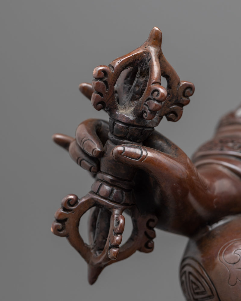 Lotus Born Master, Guru Rinpoche Statue | Traditional Himalayan Buddhist Art