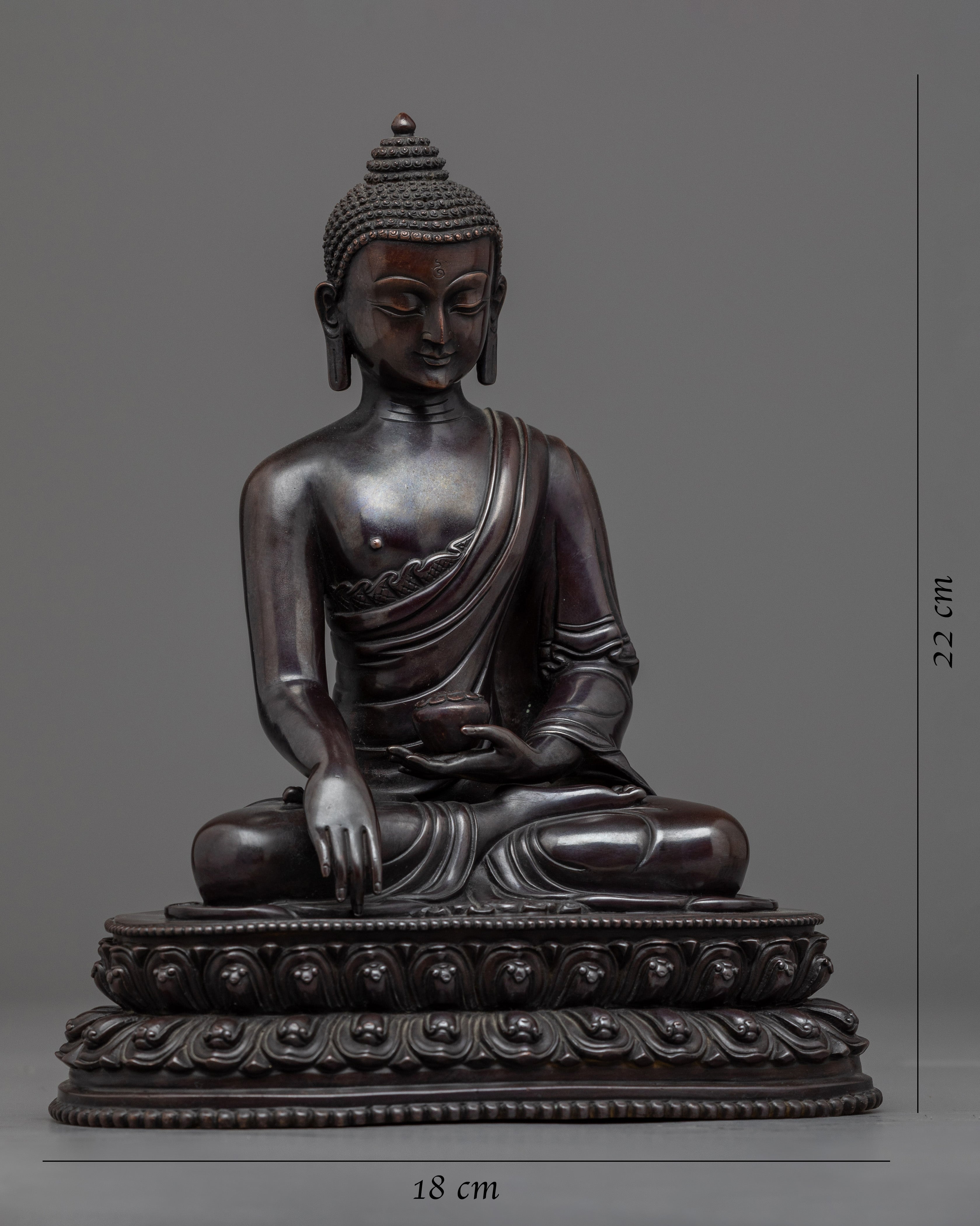 Namo Shakyamuni Buddha Statue | Traditional Buddhist Art of Historic Buddha